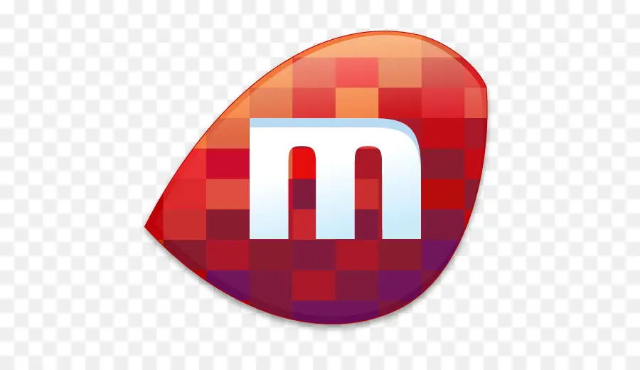 Logo pixel màu đỏ