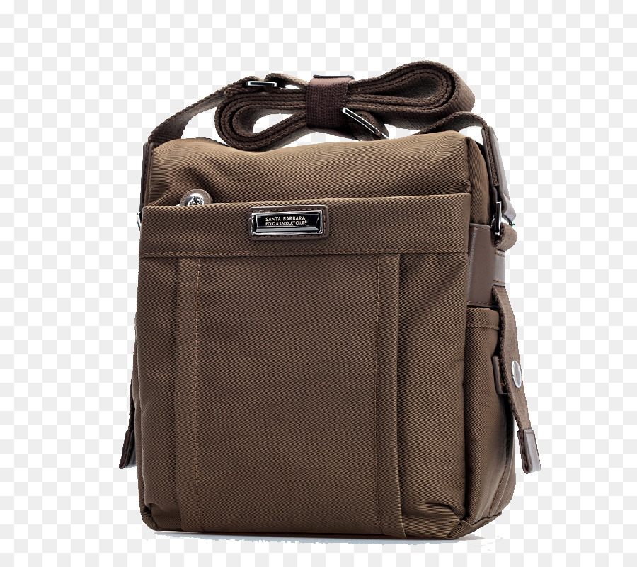 Rucksack in Braun und Beige