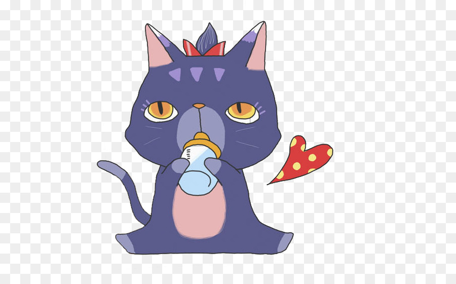 Schnurrhaare Katze Clip art