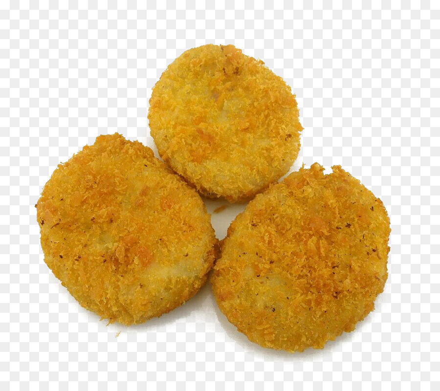 Croquettes màu nâu vàng giòn