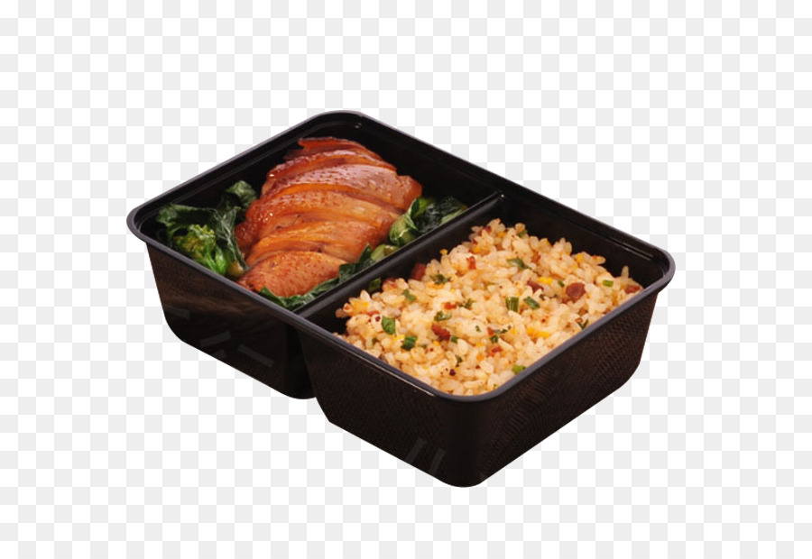 Bento-Box mit Reis und Fleisch