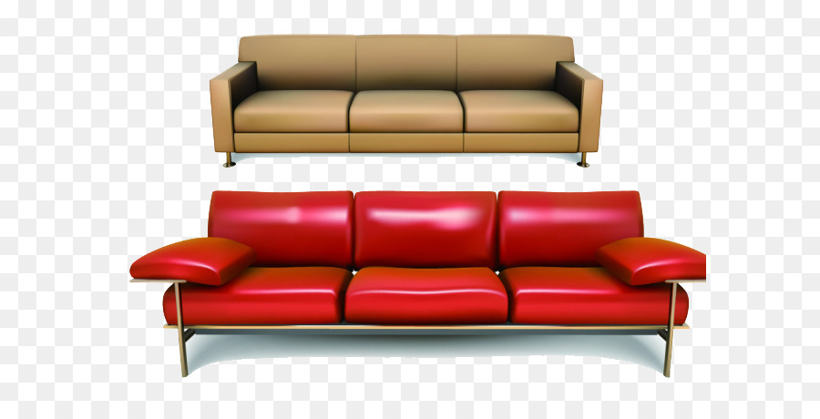 Ghế sofa đỏ cho phòng khách