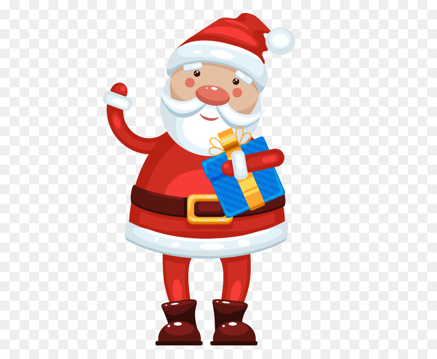 Santa Claus thưởng thức một bữa ăn nhẹ