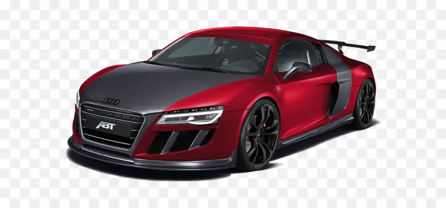 Roter Audi-Sportwagen