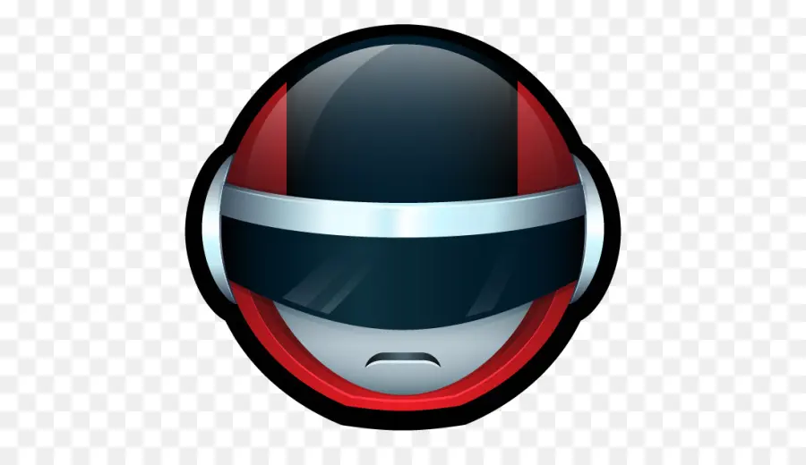 Futuristic Robot Face Icon