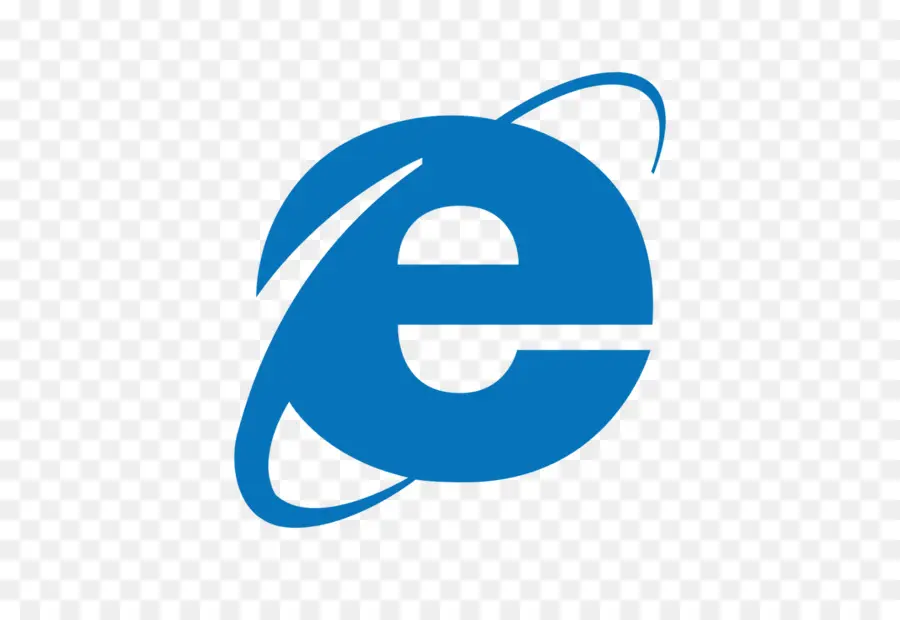 Logo blu di Internet Explorer