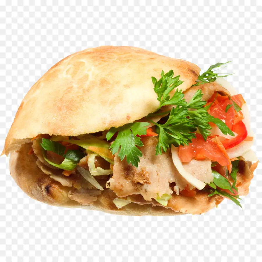 Pita-Sandwich mit Gemüse