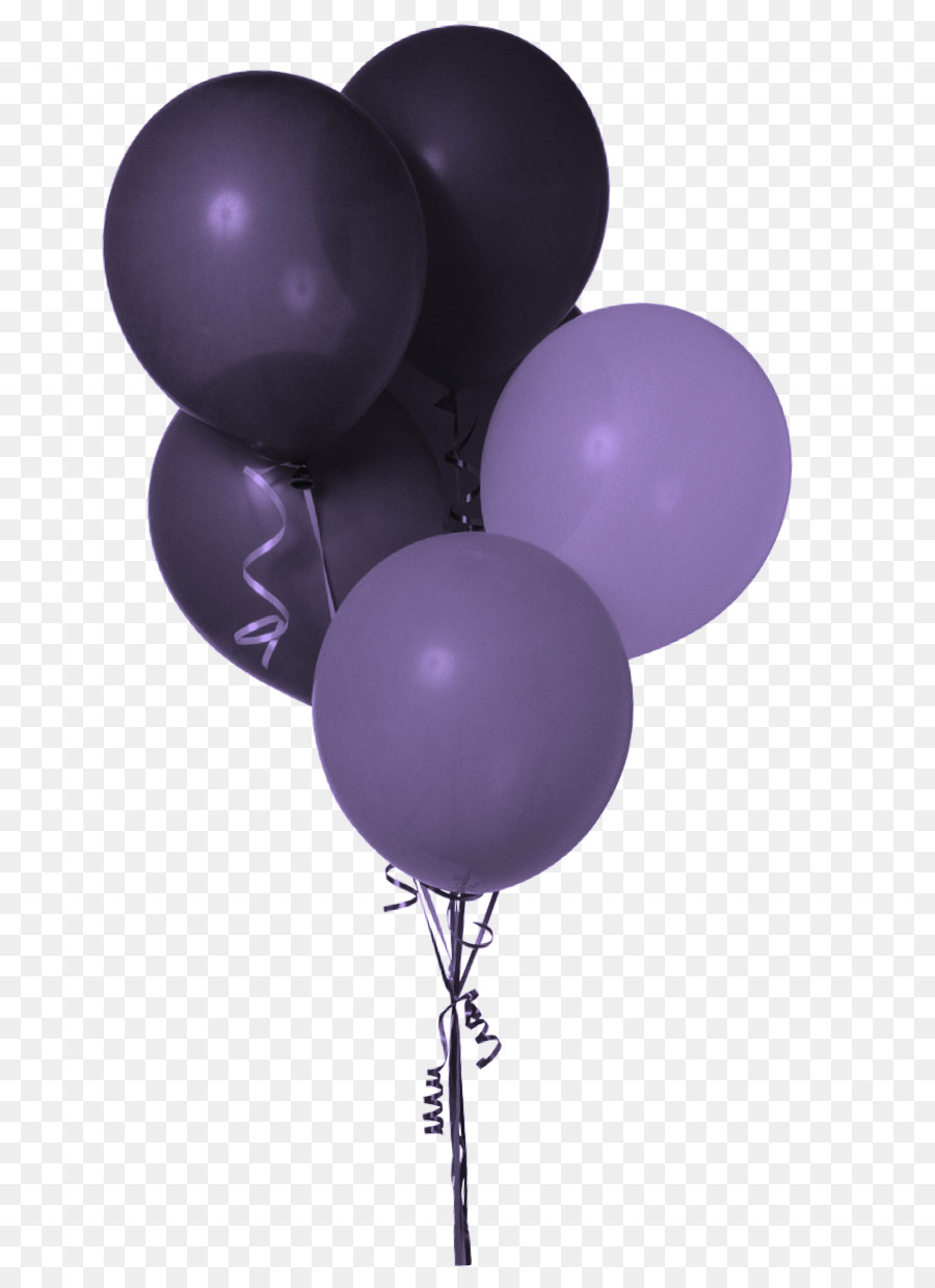 Palloncini viola e neri