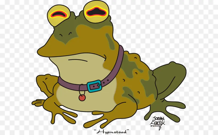 Hypnotoad-Cartoon-Figur