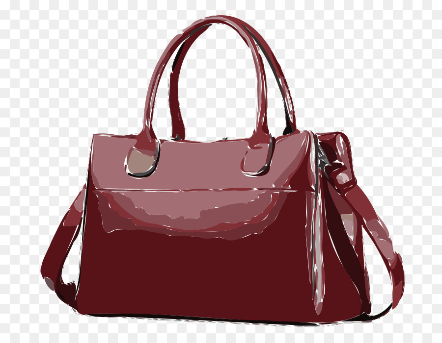 Elegante rote Handtasche