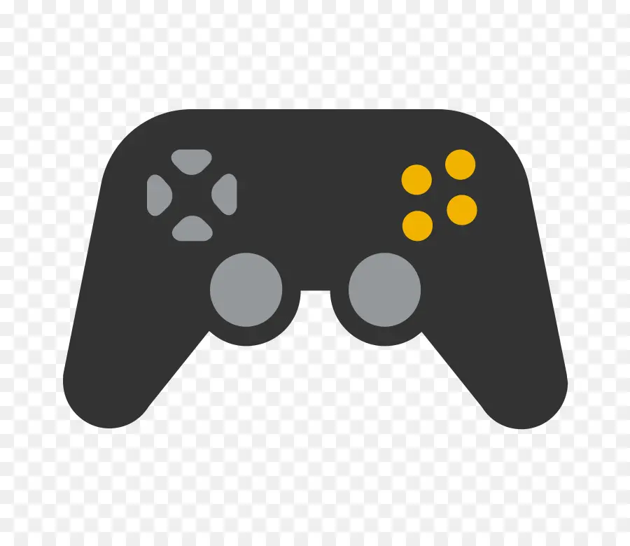 Gelber Gamecontroller