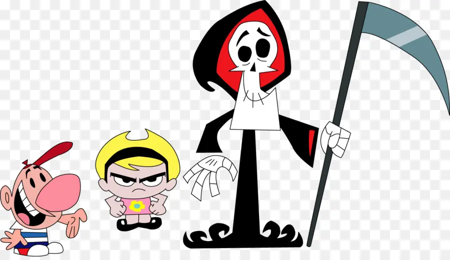 Personaggi dei cartoni animati con Grim Reaper