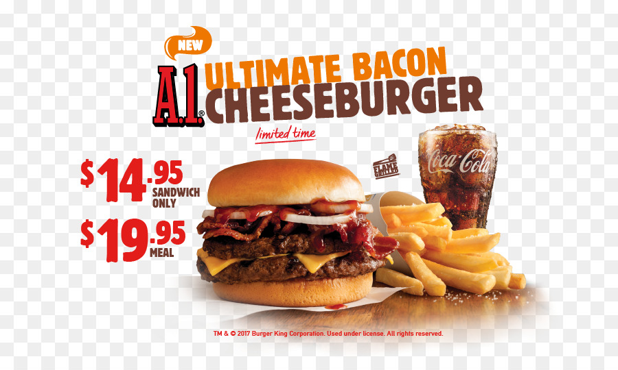 A1 Ultimate Bacon Cheeseburger AD