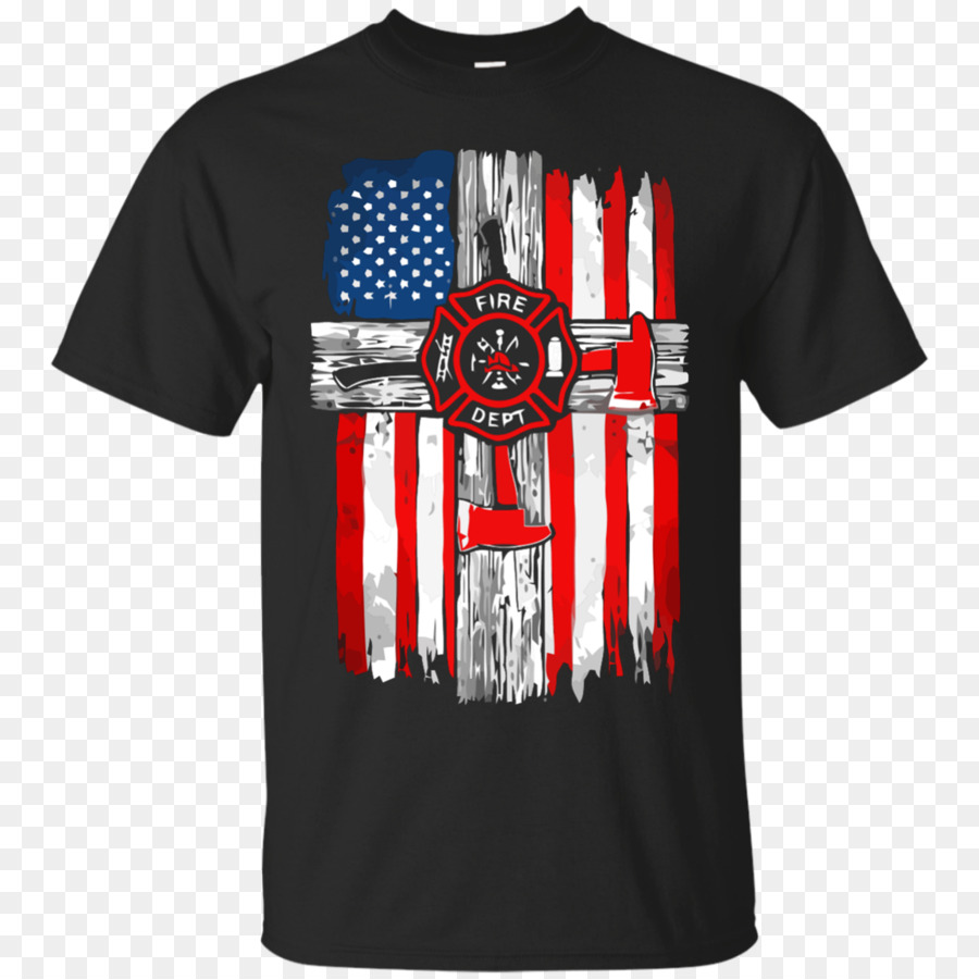 Patriotisches T-Shirt mit amerikanischer Flagge