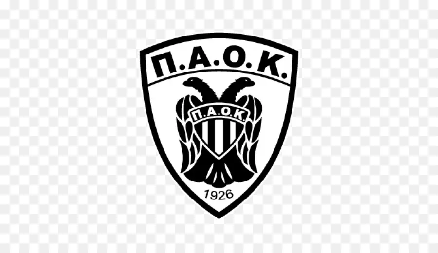 Logo des PAOK-Fußballvereins