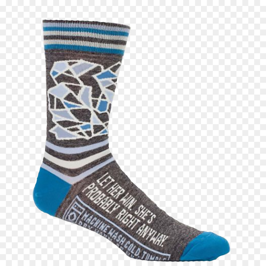 Sock-Blue Q-Schuh-Größe-Kleidung