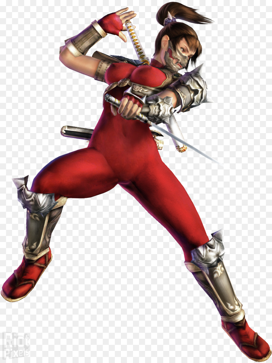 Guerriero Ninja in rosso