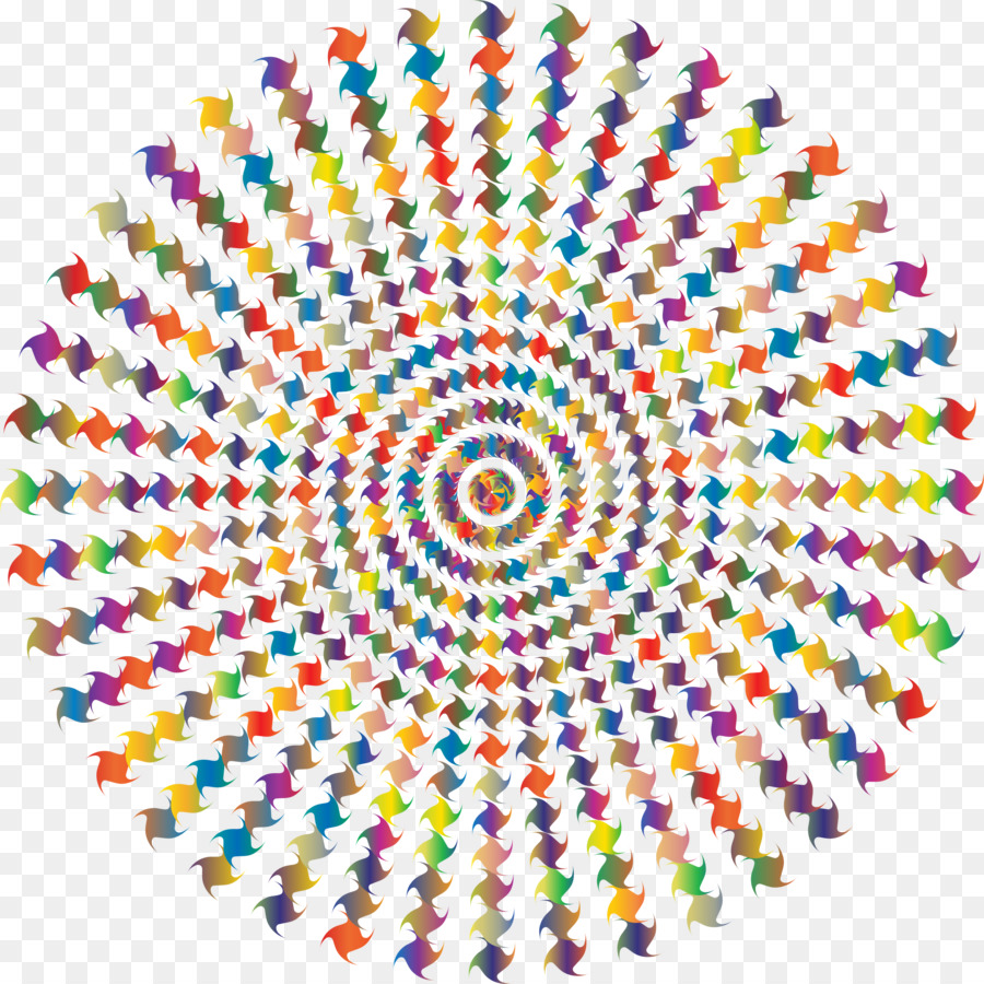 Colorful Spiral Pattern