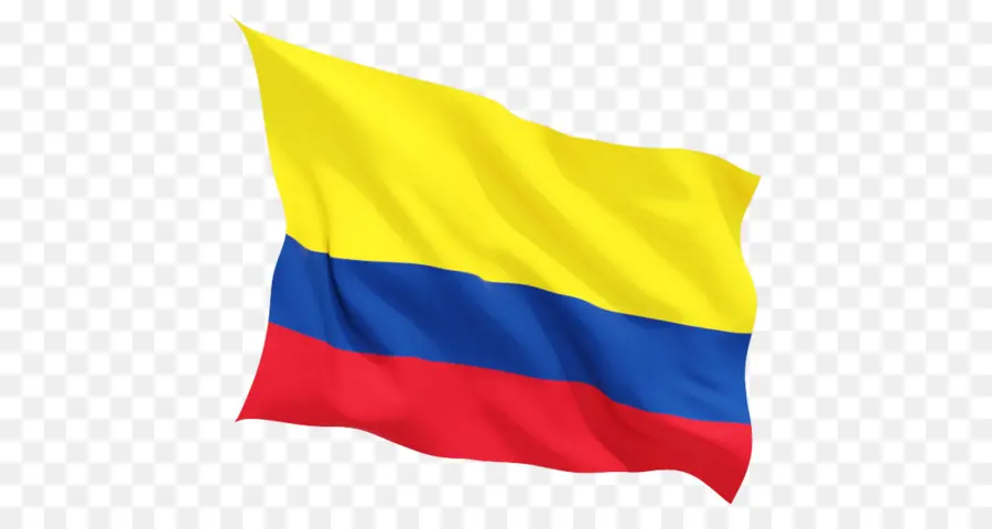 Waving Colombian Flag