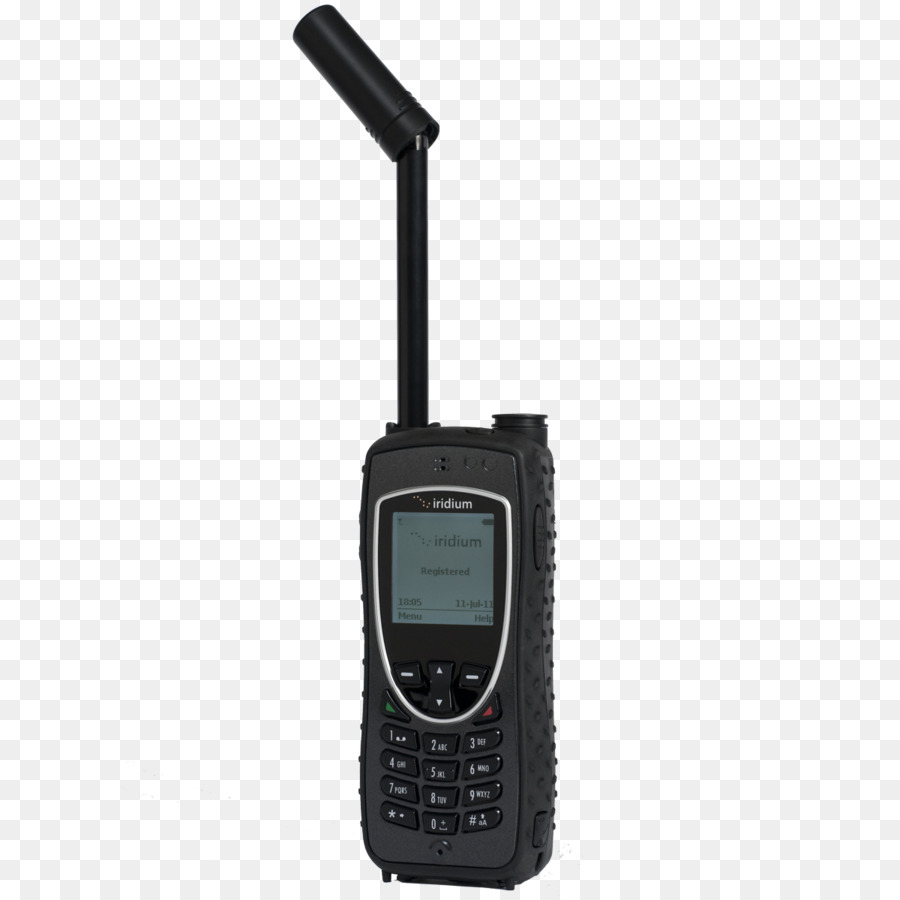 Telefono satellitare nero