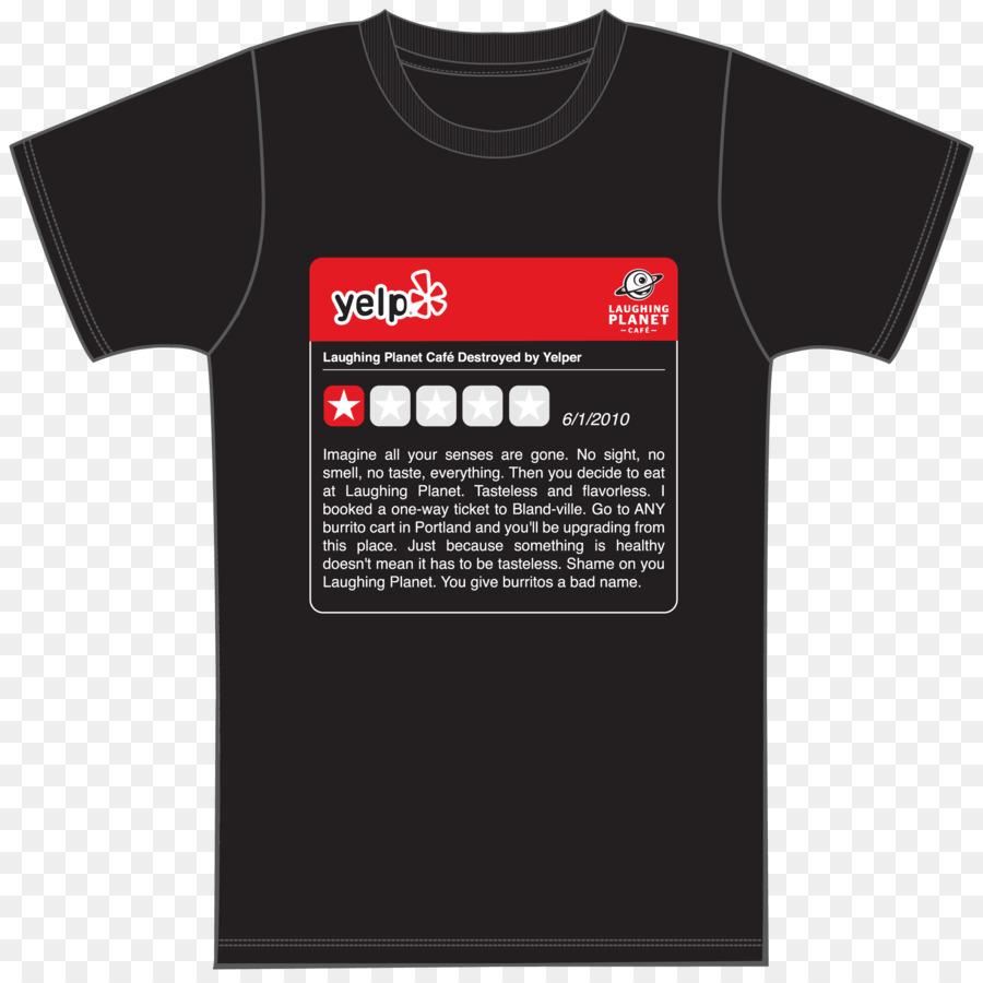 T-shirt Yelp Top Manica