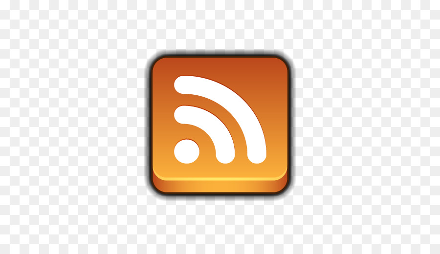 Blaues RSS-Feed-Symbol