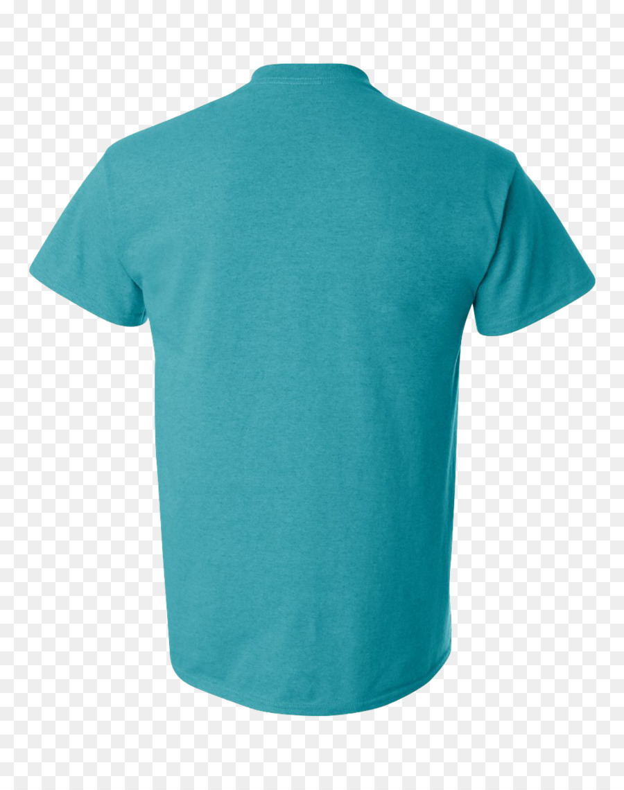 Schlichtes blaues T-Shirt