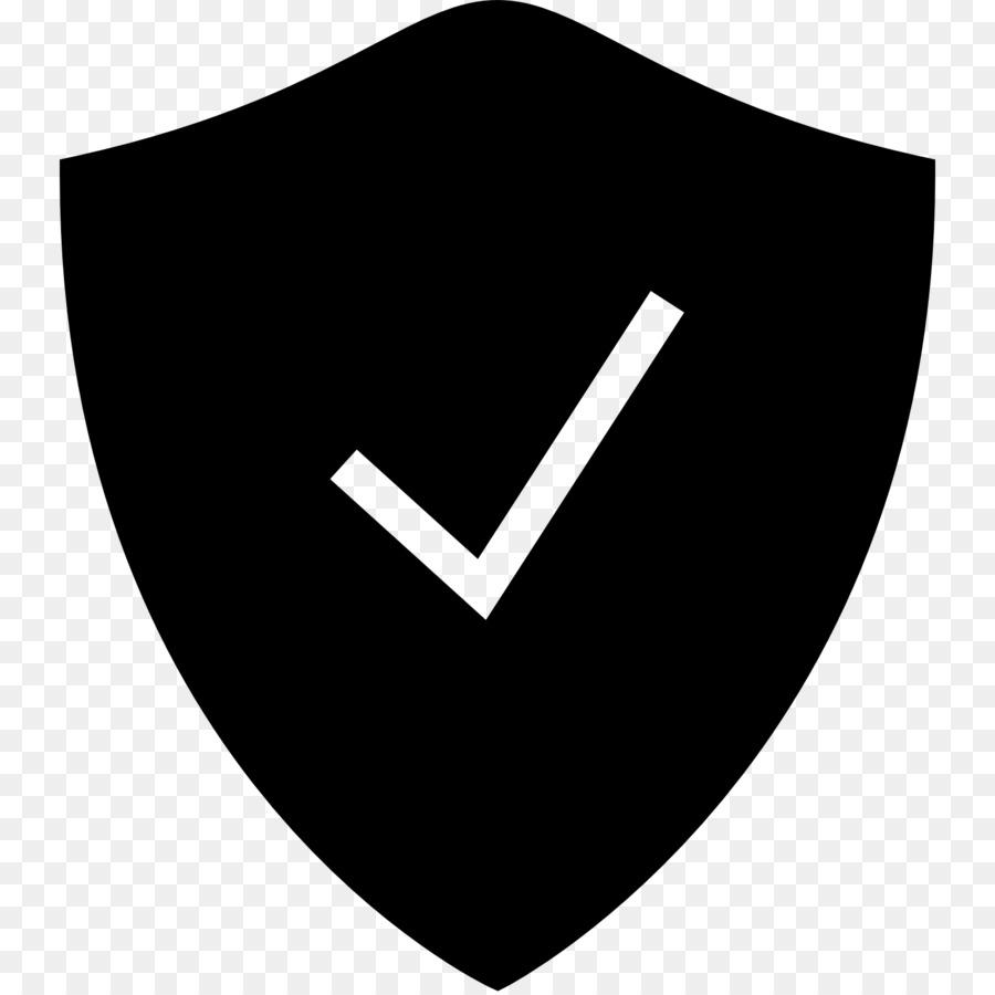 Black Shield with Checkmark