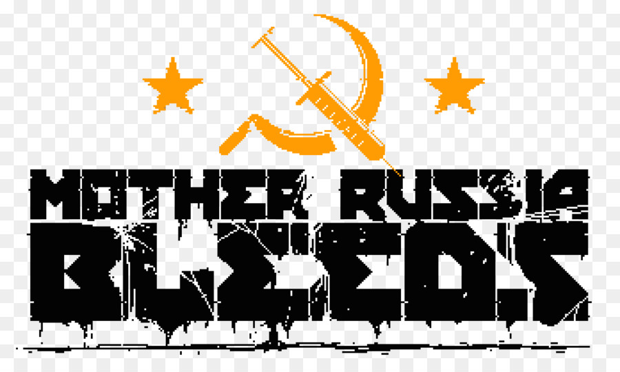 Logo des Spiels „Mother Russia Bleeds“.