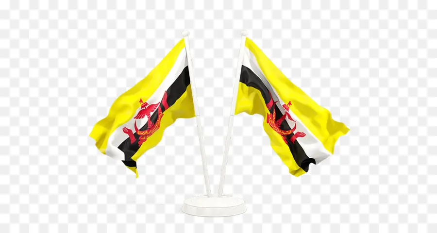 Brunei-Nationalflaggen