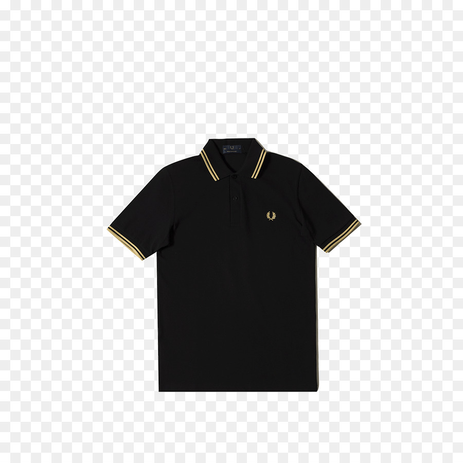 Polo Marrone con Colletto Nero