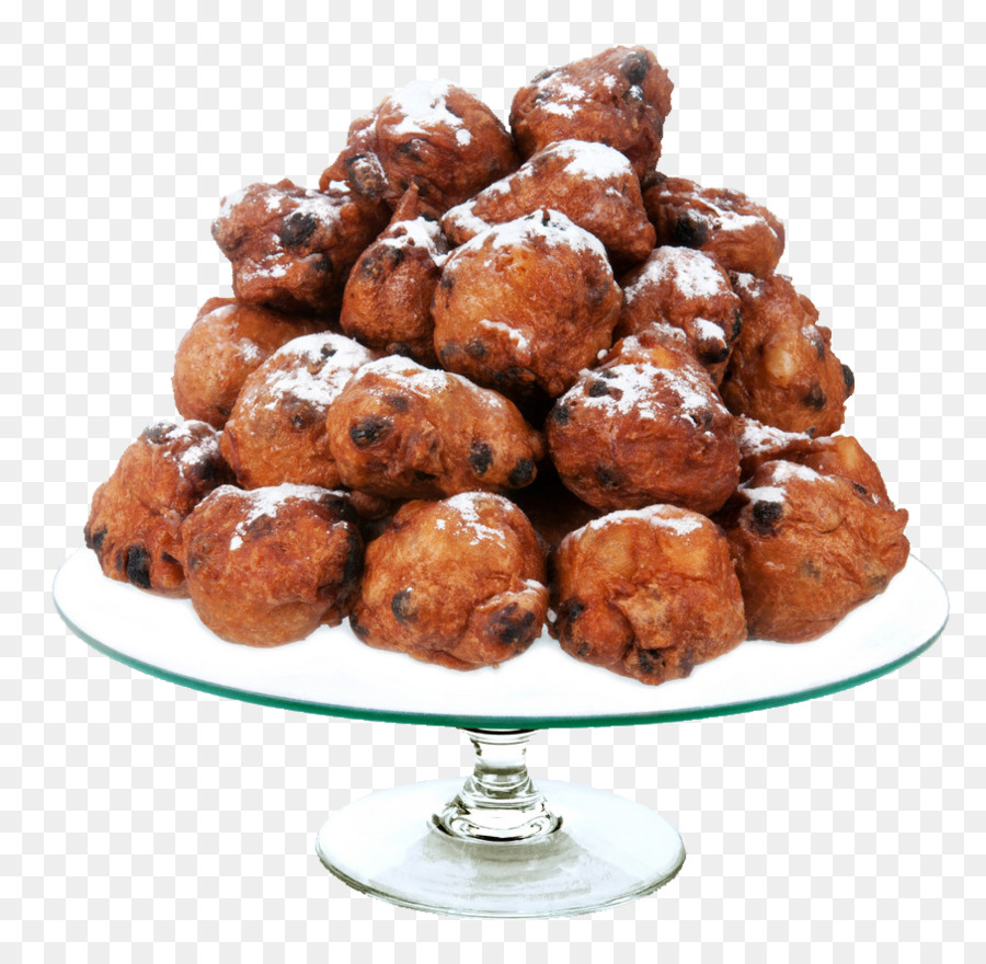 Plate of Delicious Fried Dough Balls