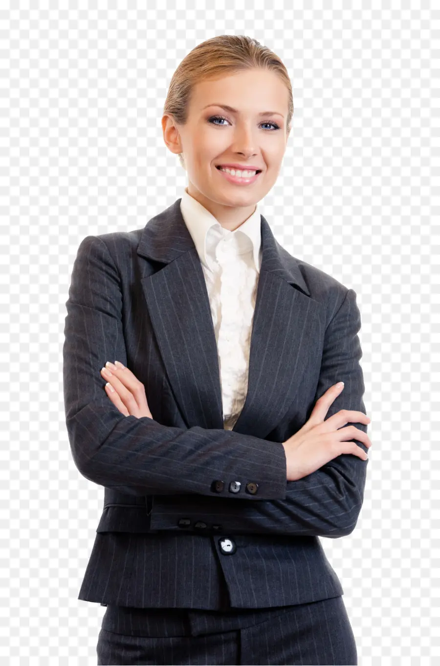 Professional Businesswoman in Suit