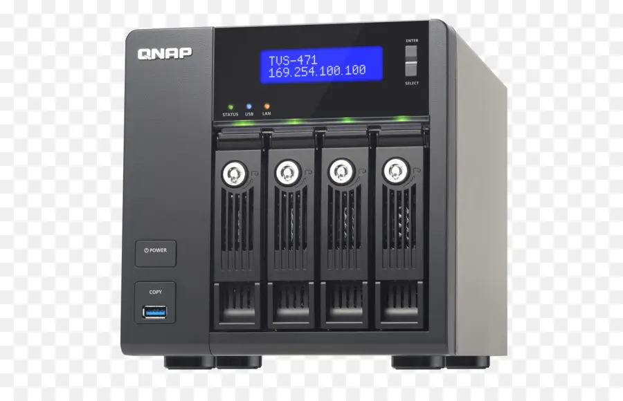 Dispositivo NAS QNAP per l'archiviazione dei dati