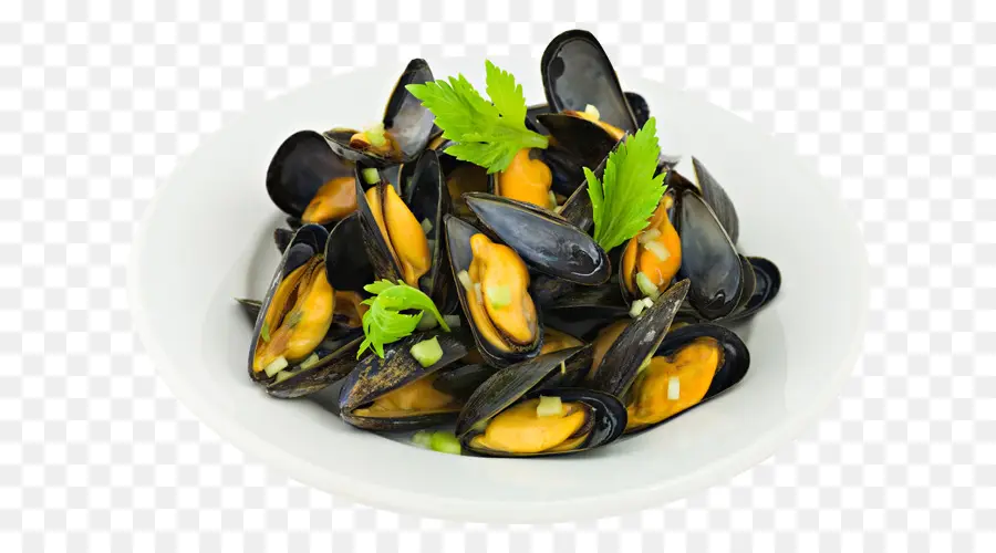 Cozze cotte con contorno