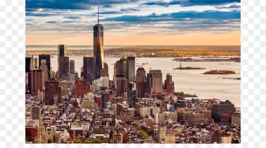 Das One World Trade Center Niagara Falls Skyline Stock-Fotografie