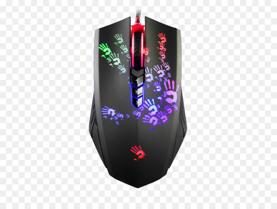 Bunte RGB-Gaming-Maus