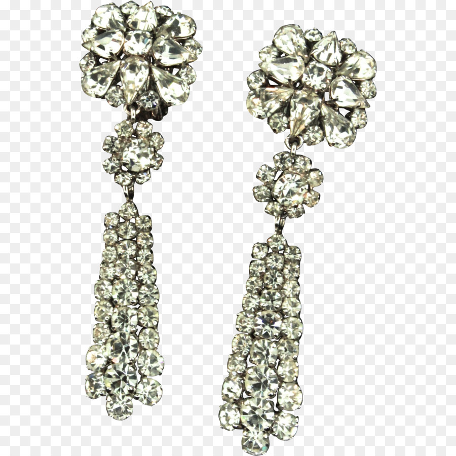 Ohrring Bling-bling-Körper-Schmuck-Imitation Edelsteine & Strass