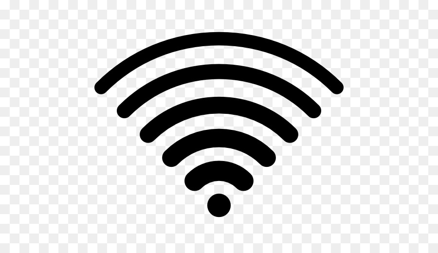 Simbolo verde della connessione Internet WiFi