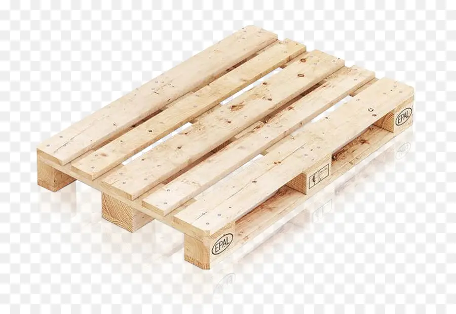 Pallet in legno per stoccaggio e trasporto