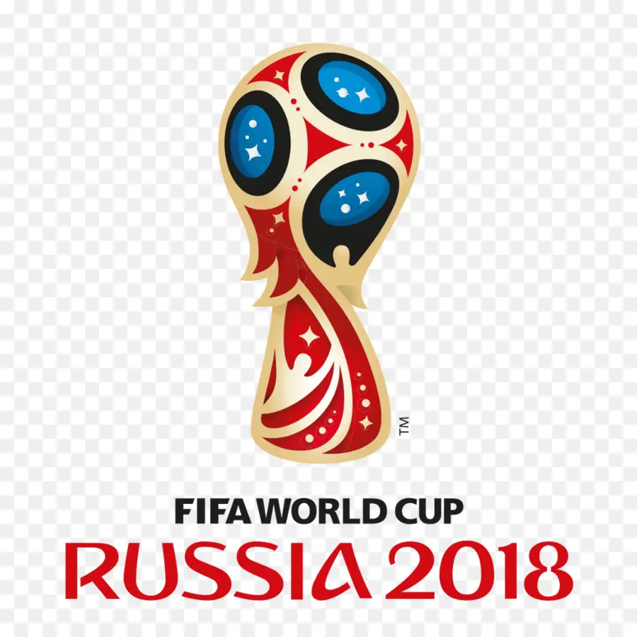 Logo FIFA World Cup Nga 2018 với cờ