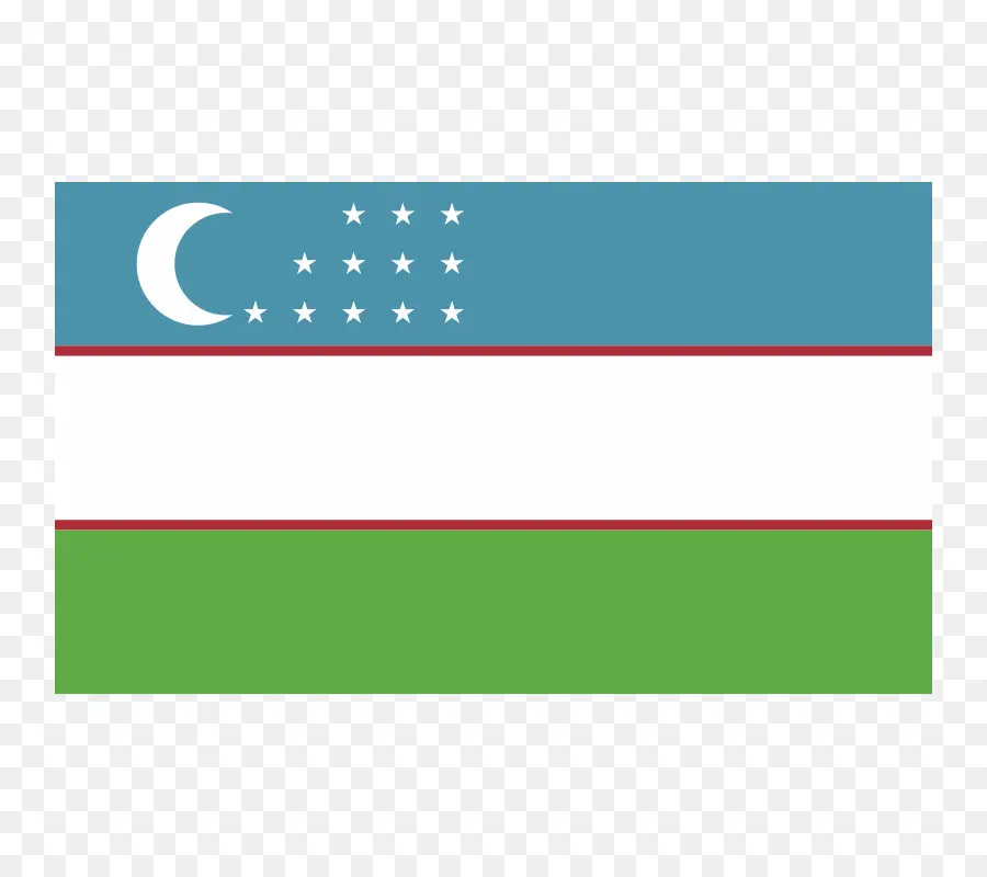 Usbekistan-Flagge