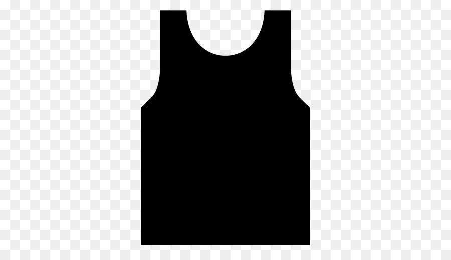 Schlichtes schwarzes Tanktop für Freizeitkleidung