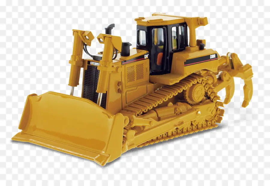 Yellow Bulldozer for Construction