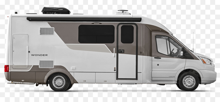 Camper bianco per viaggi su strada