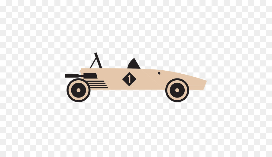 Red Race Car Illustration