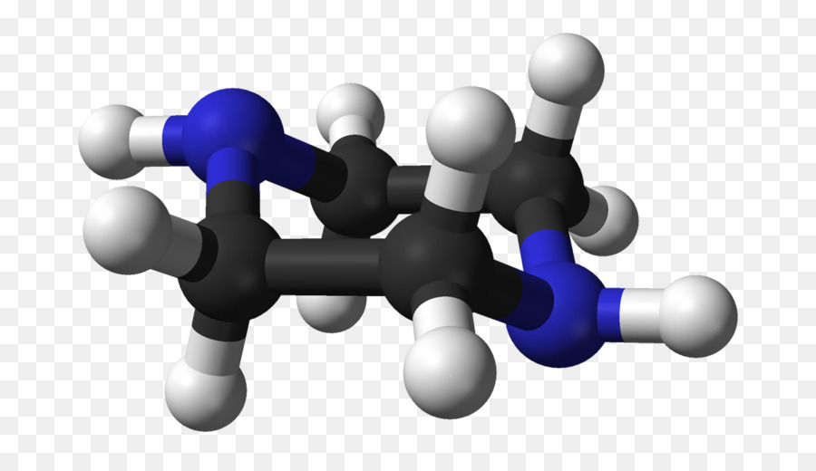 Piperazin-Amin-Wikipedia Hygroscopy Molekül