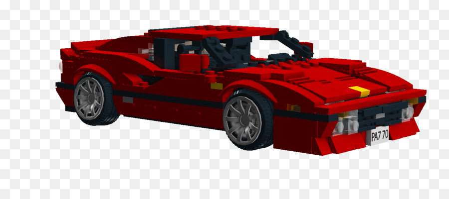 Rotes Lego-Automodell