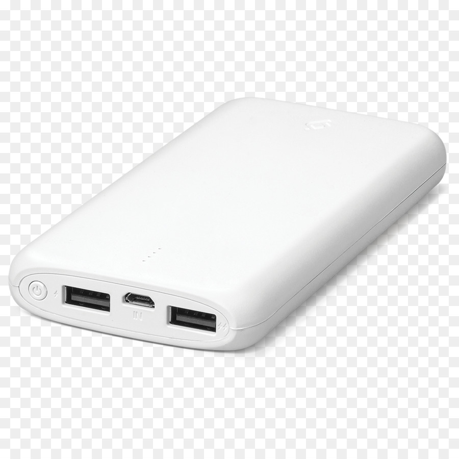 Power bank portatile color argento