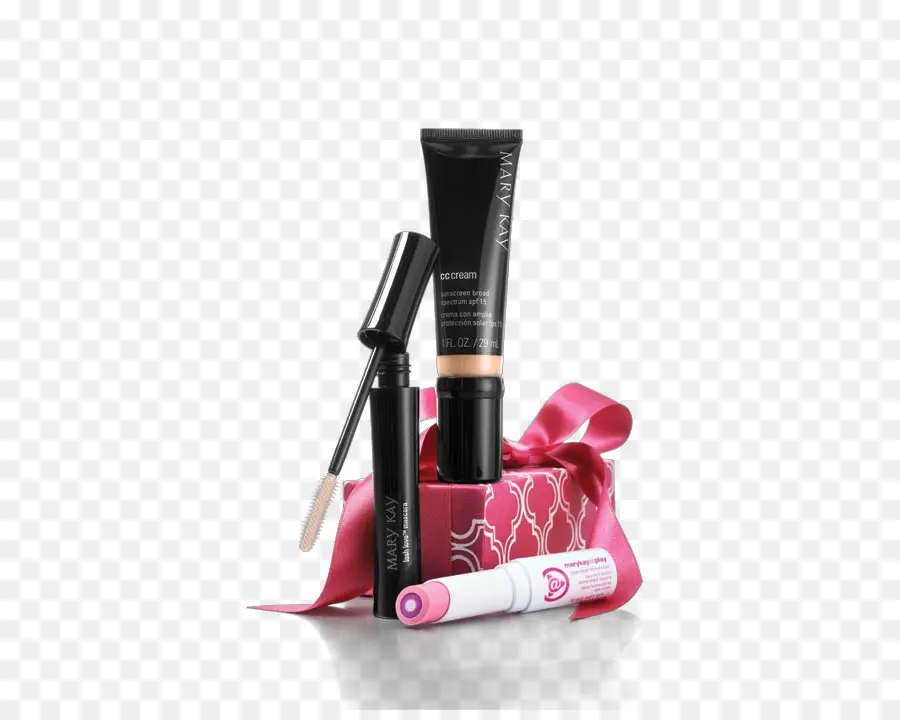 Mary Kay Cosmetics mit rosa Schleife